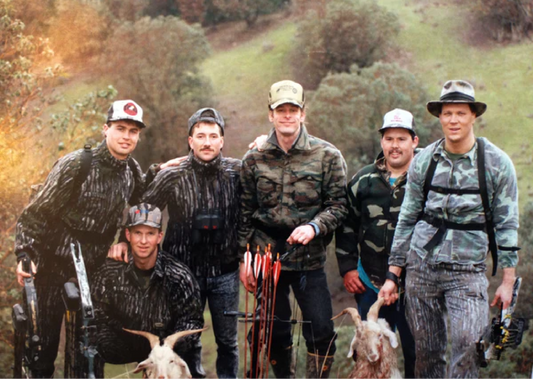 22 years ago...bowhunting with Ted