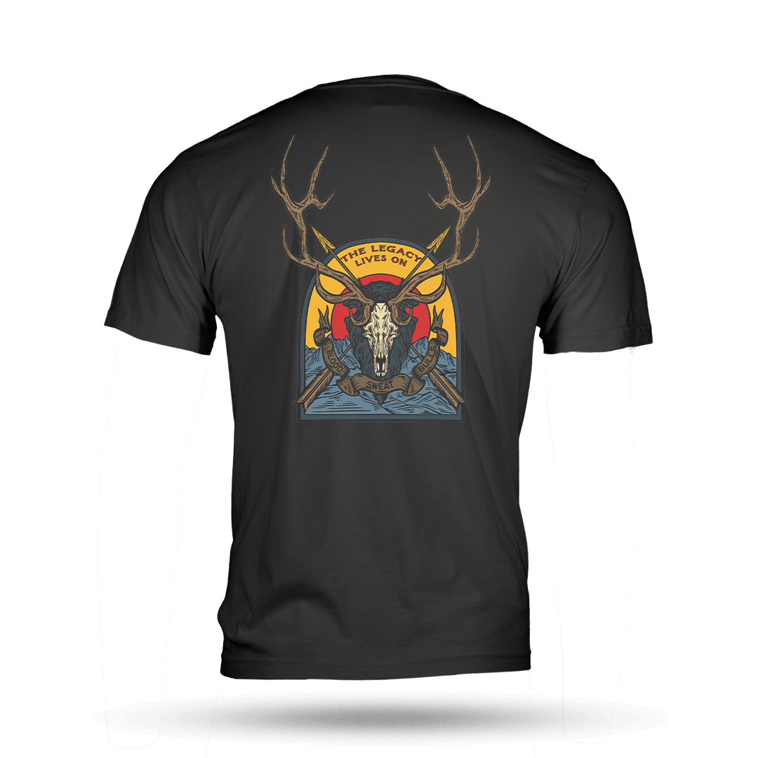 BLOOD SWEAT & BULLS T-SHIRT