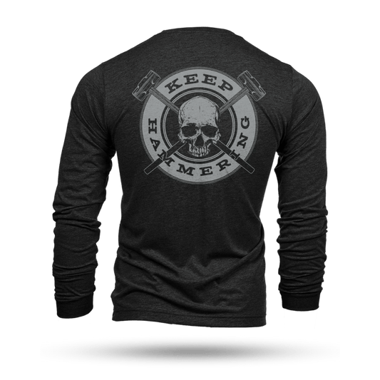 KEEP HAMMERING SKULL LONG SLEEVE