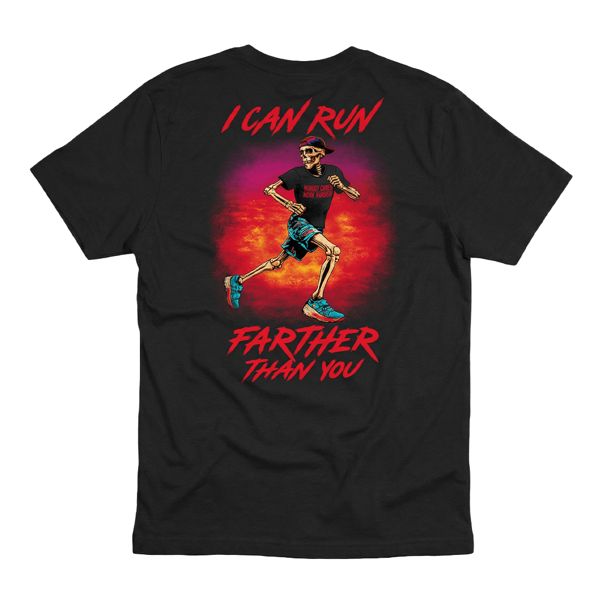 Run Farther T-Shirt | Lightweight Running Tri-Blend Tee