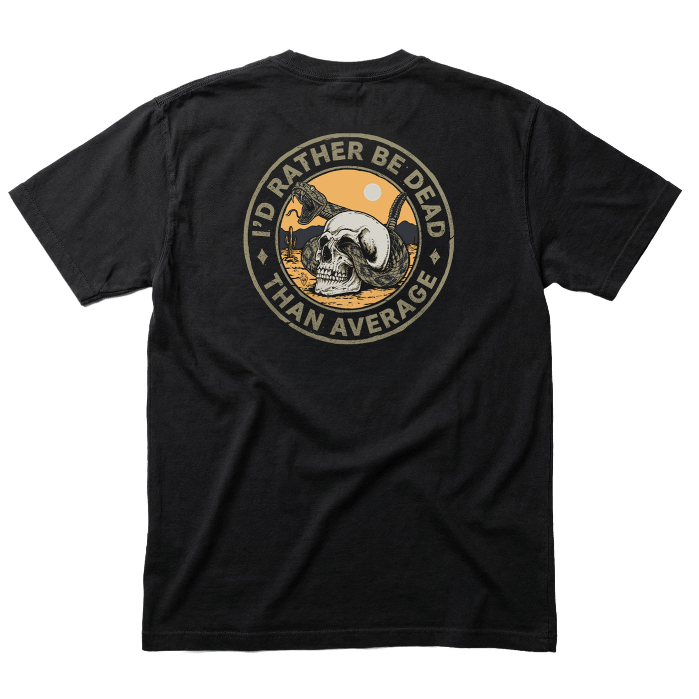 d*7様 bonfire go outside x MMF コラボ　Foot T Dead Than Average T-Shirt | Heavyweight Motivational Tee