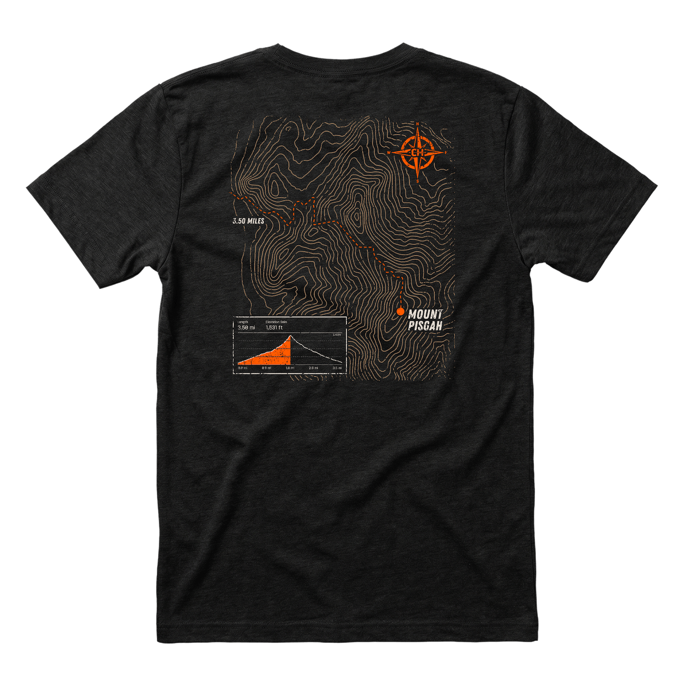 Mt. Pisgah T-Shirt | Lightweight Triblend Outdoor Adventure Tee