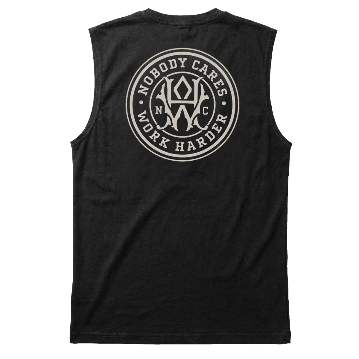 Nobody Cares Seal Cutoff | Lightweight Cotton Tank Top