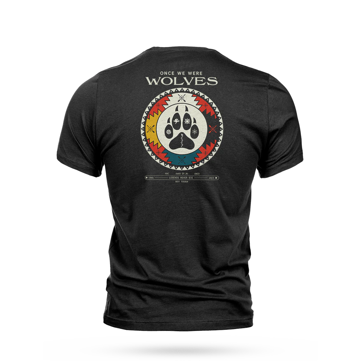ONCE WE WERE WOLVES T SHIRT Cameron Hanes