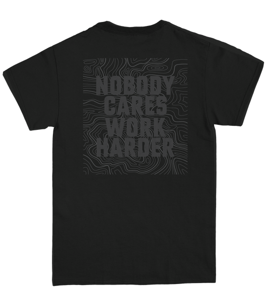 Nobody Cares Topography "Black Collection" T-Shirt