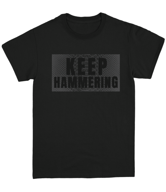 Keep Hammering Snake "Black Collection" T-Shirt