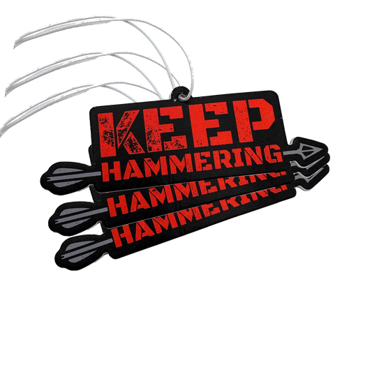 Keep Hammering 3-Pack Air Freshener