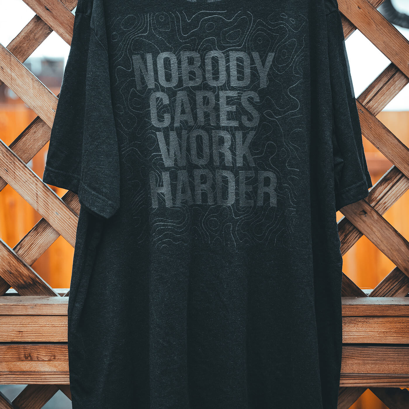 nobody cares work harder dri fit shirts