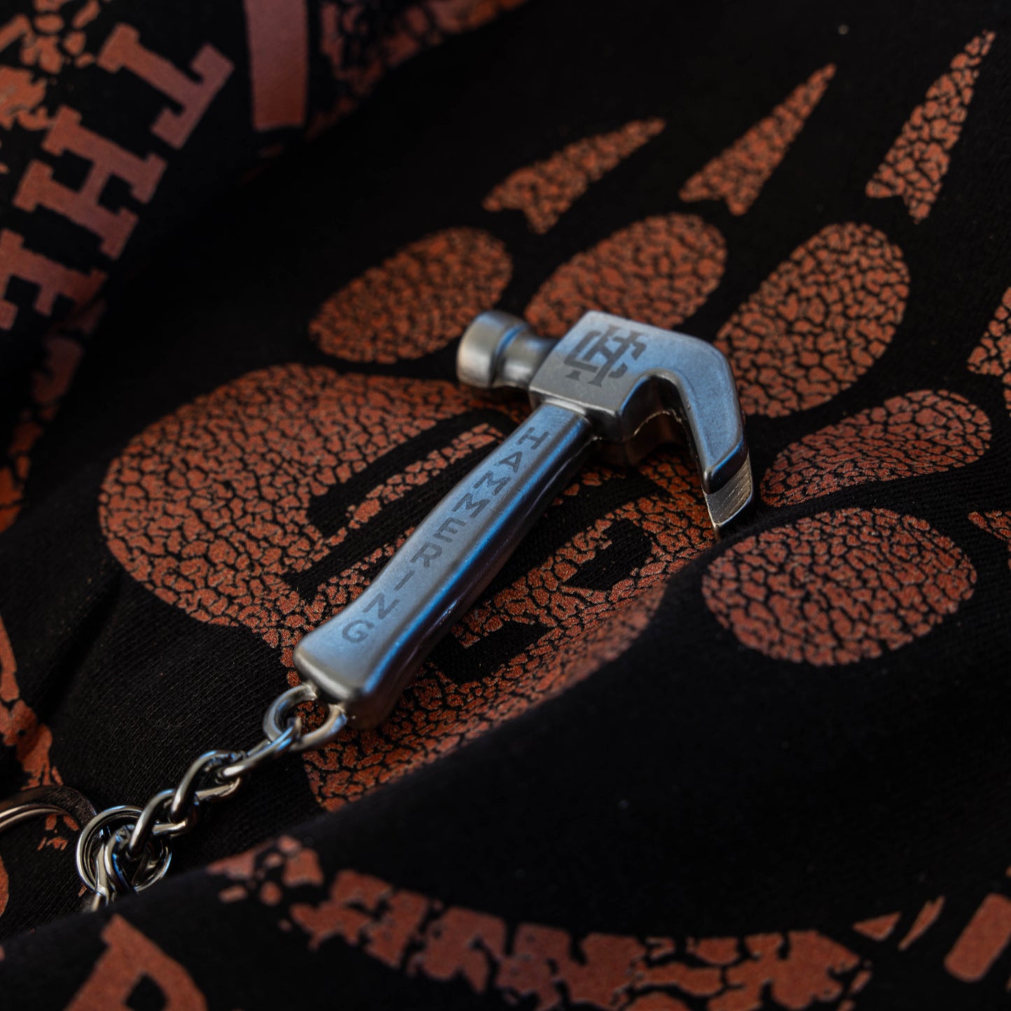 Keep Hammering Keychain