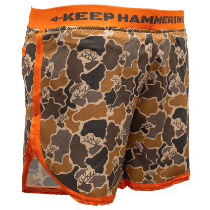 ELK CAMO STRIDER SHORTS