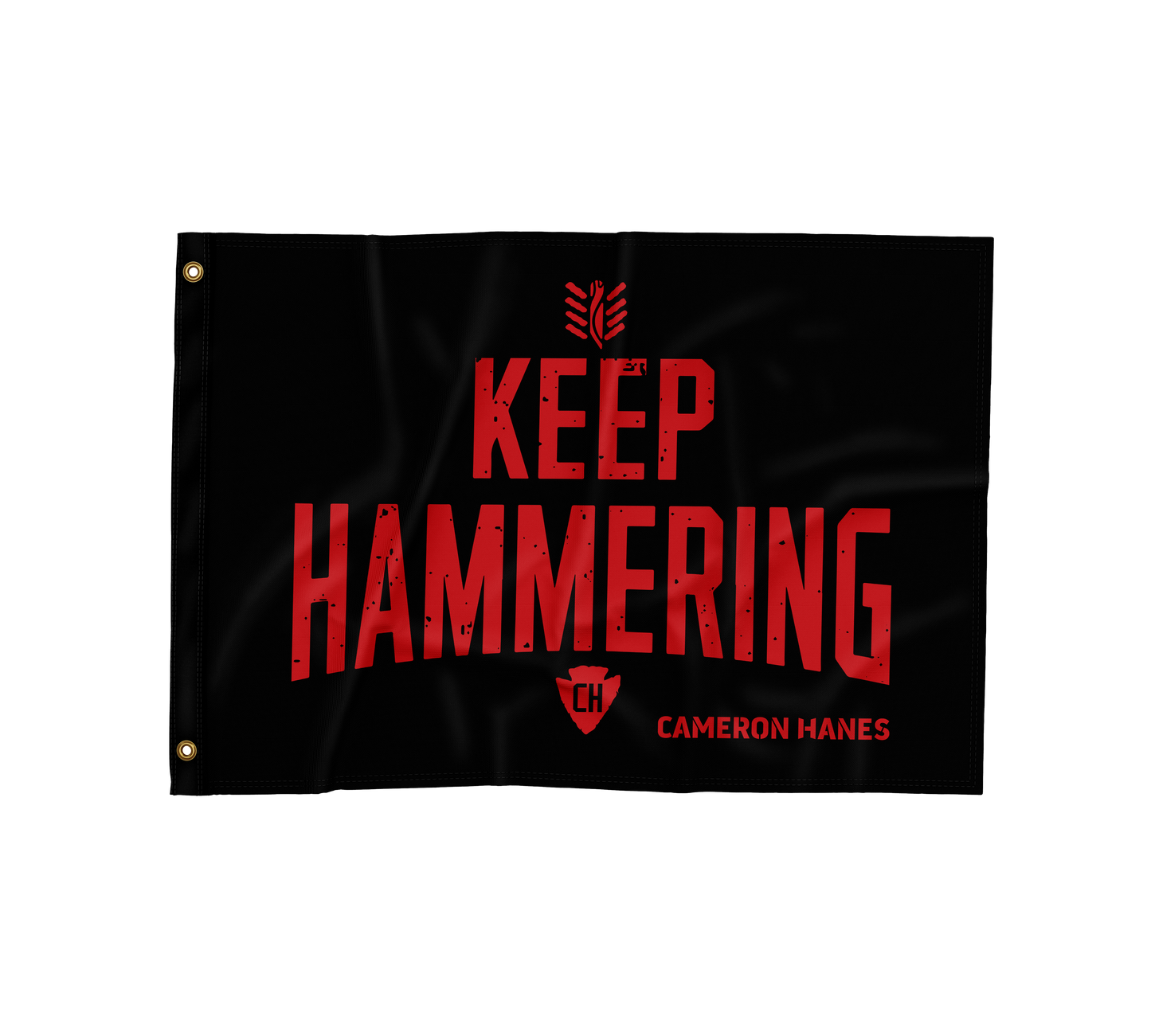 Keep Hammering Flag