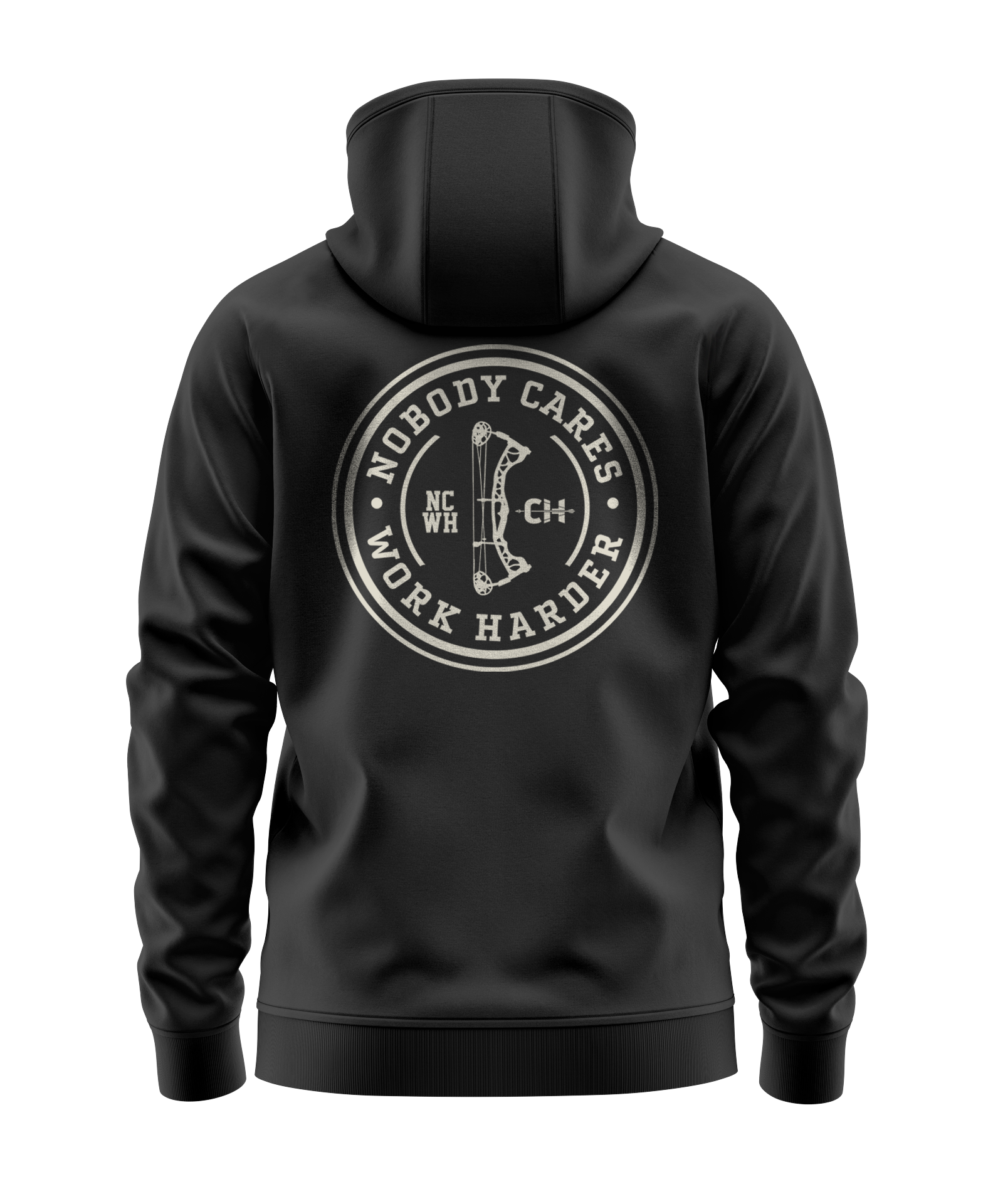 Nobody Cares Work Harder Bow Seal Hoodie – Cameron Hanes