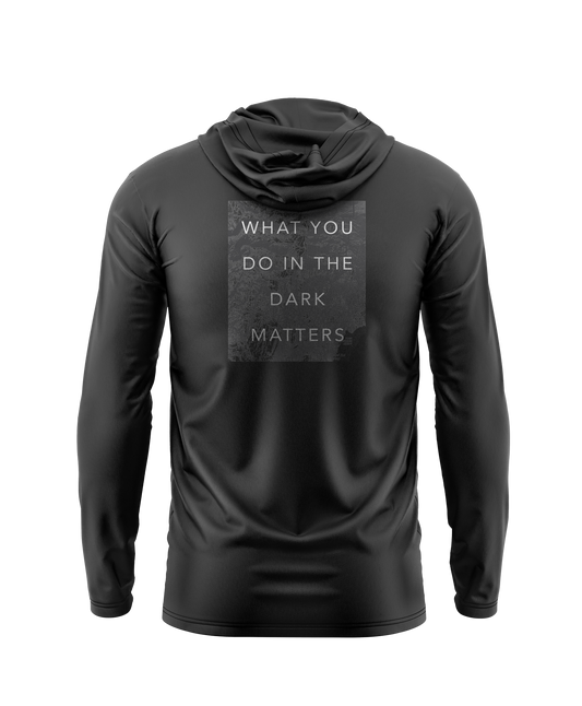 What You Do In The Dark Matters MTN "Black Collection" Athletic Hoodie