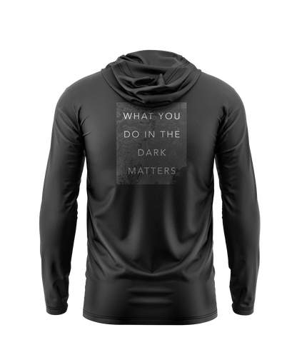 What You Do In The Dark Matters MTN "Black Collection" Athletic Hoodie