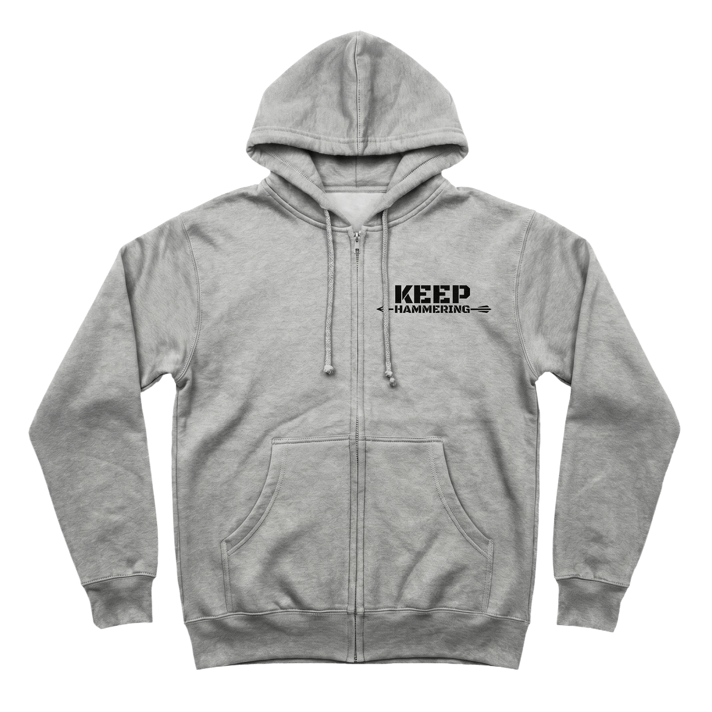 KEEP HAMMERING OG FULL ZIP HOODIE