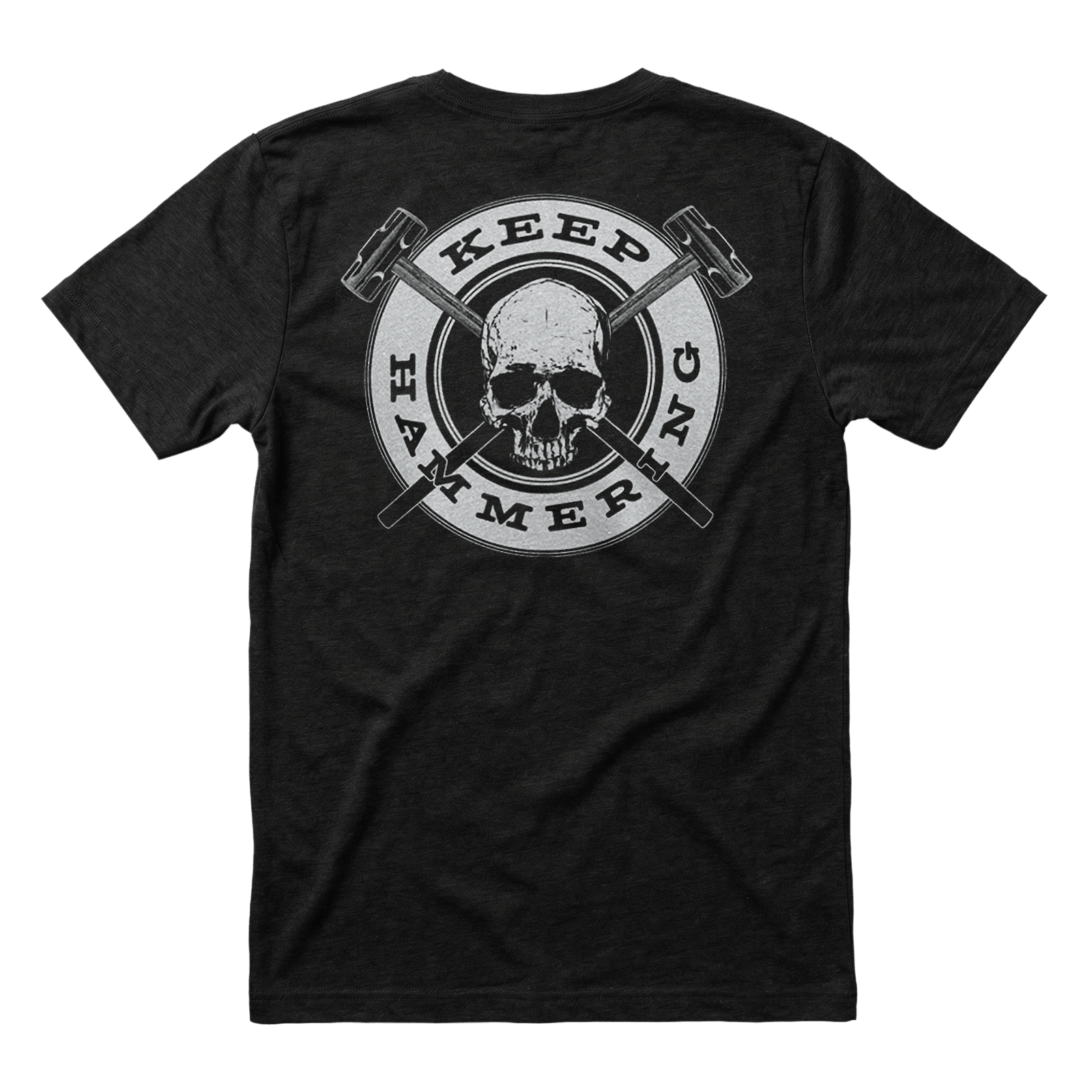 KEEP HAMMERING SKULL T-SHIRT