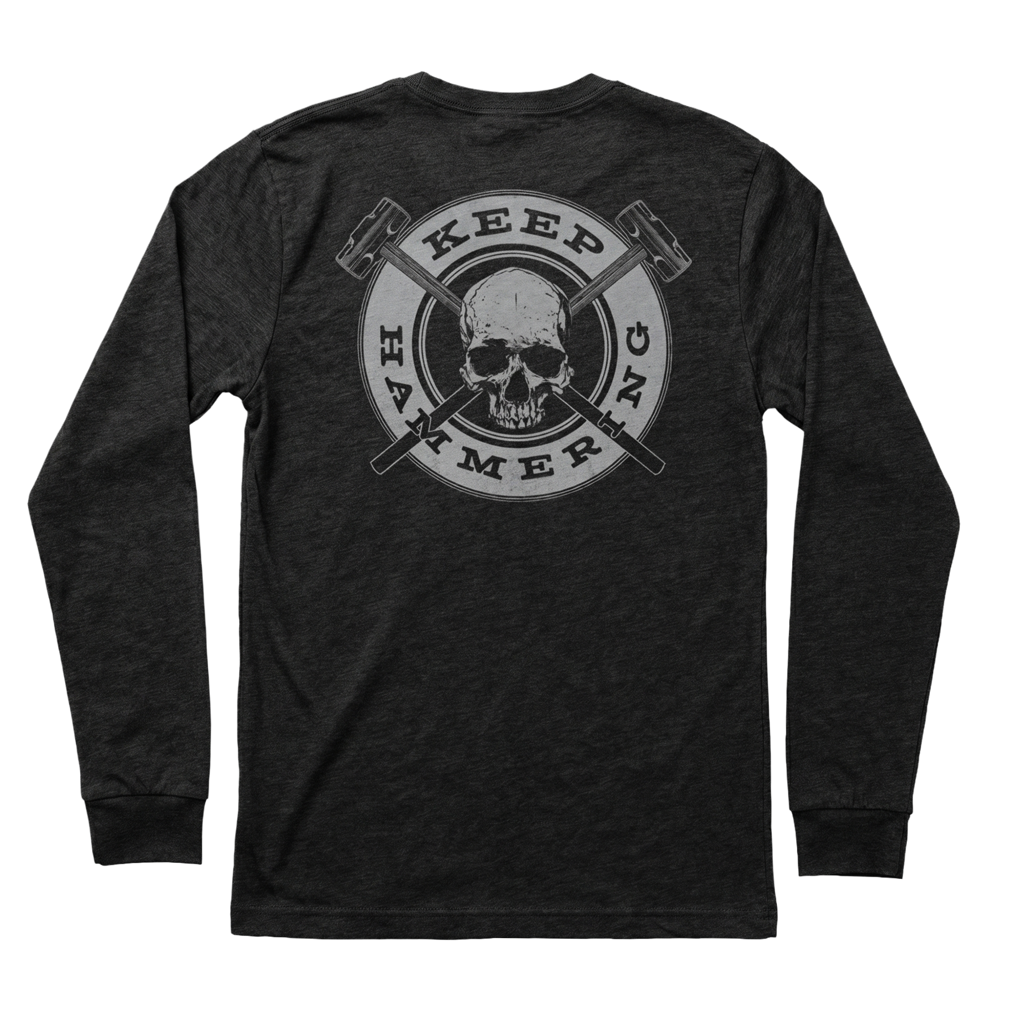 KEEP HAMMERING SKULL LONG SLEEVE