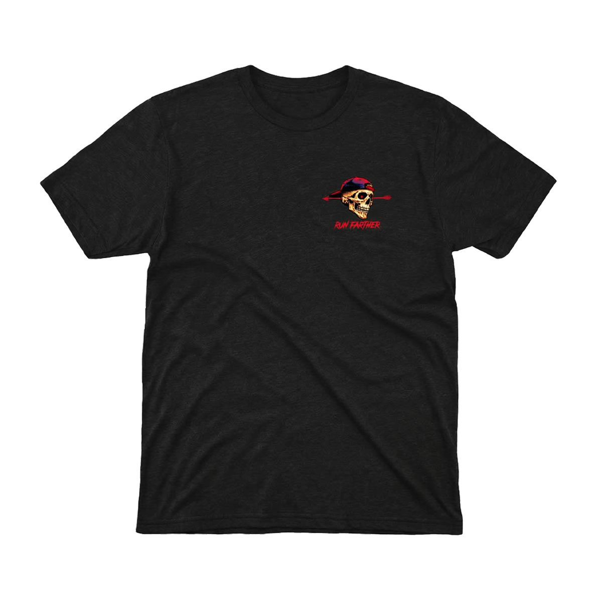 Run Farther T-Shirt | Lightweight Running Tri-Blend Tee