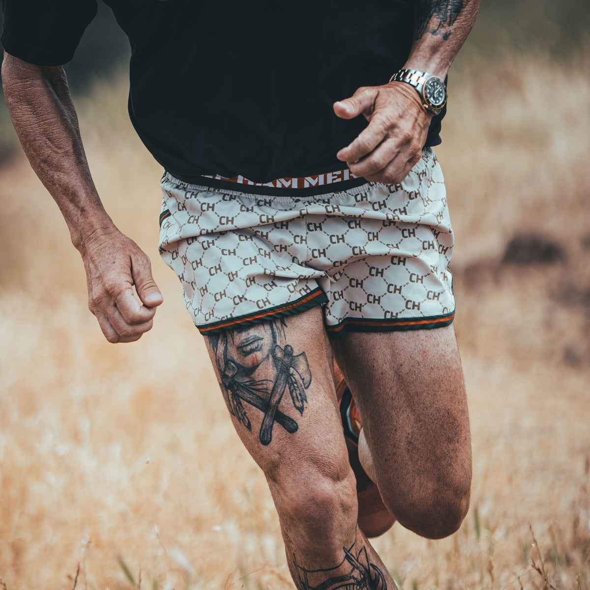 STRIDER CH MONOGRAM SHORTS