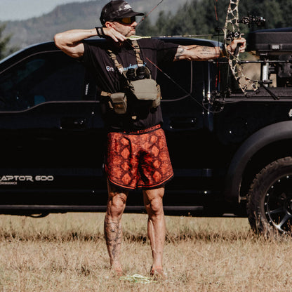 STRIDER SNAKESKIN SHORTS