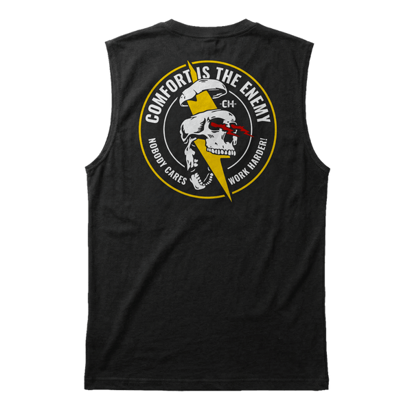 Comfort Is the Enemy Cutoff Tank | Training Muscle Tank