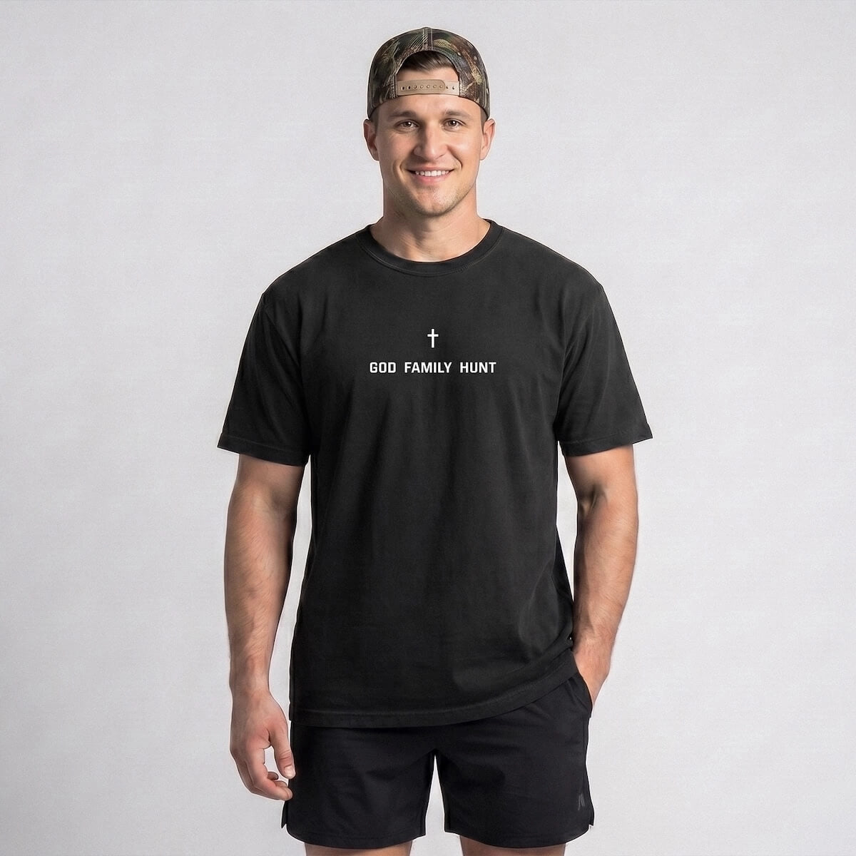 GOD FAMILY HUNT T-SHIRT