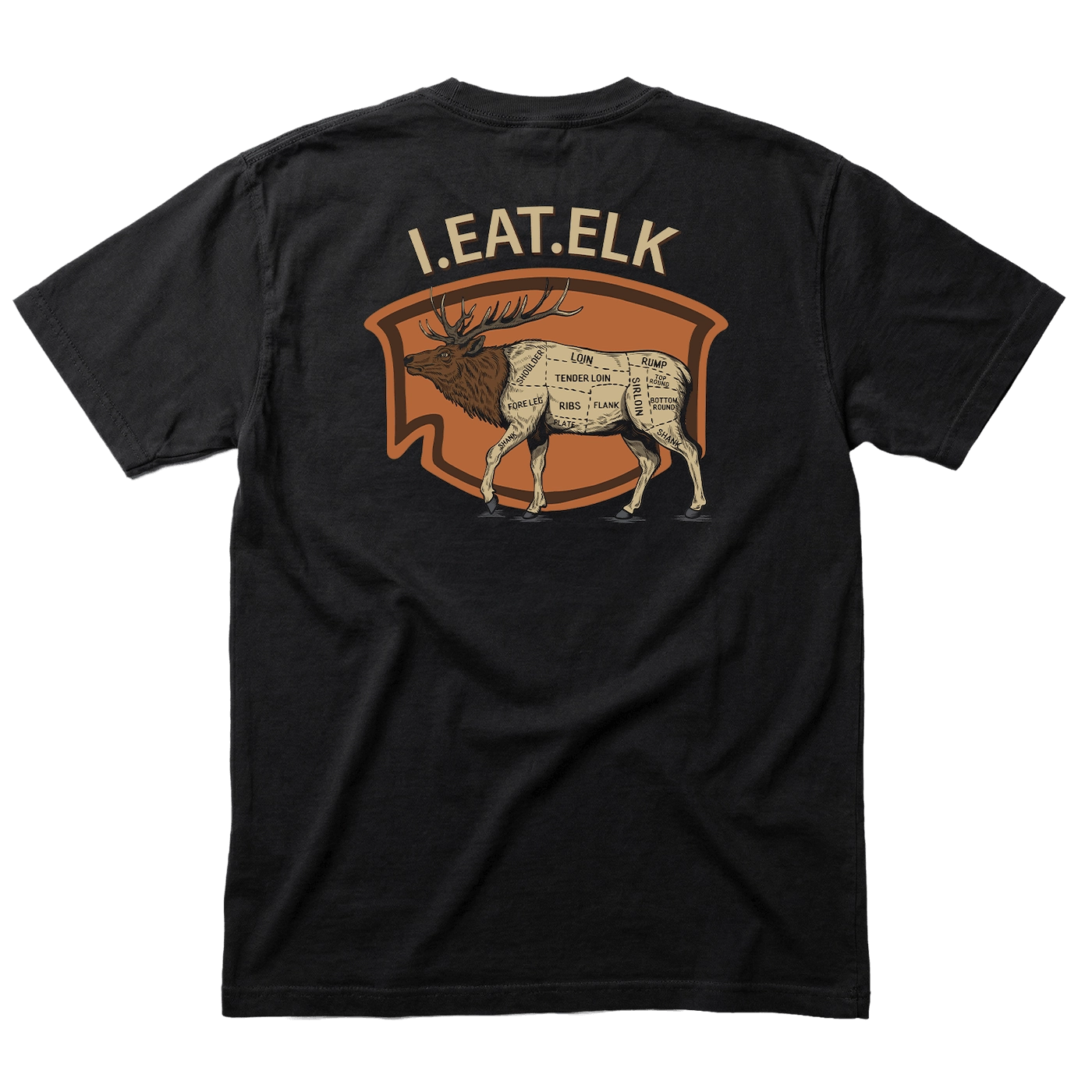 I EAT ELK 2.0 T-SHIRT