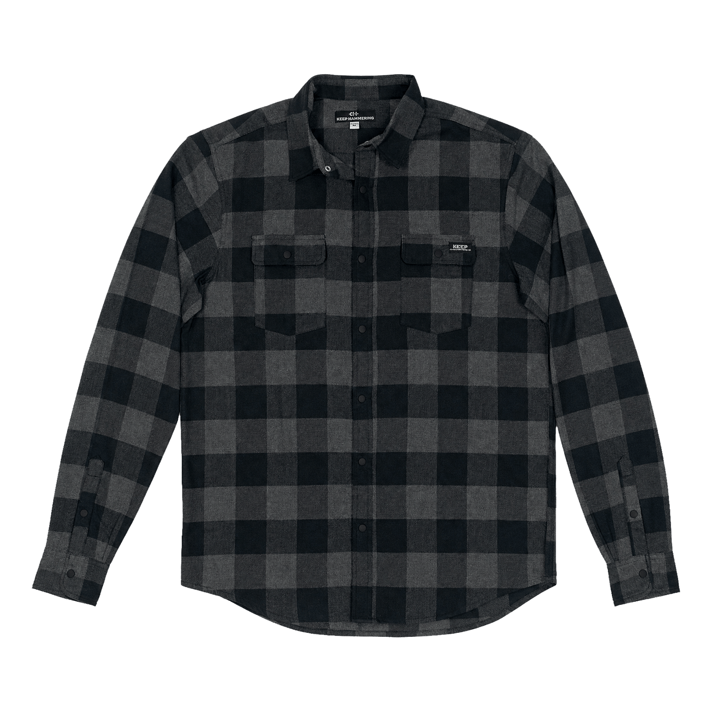 KEEP HAMMERING FLANNEL