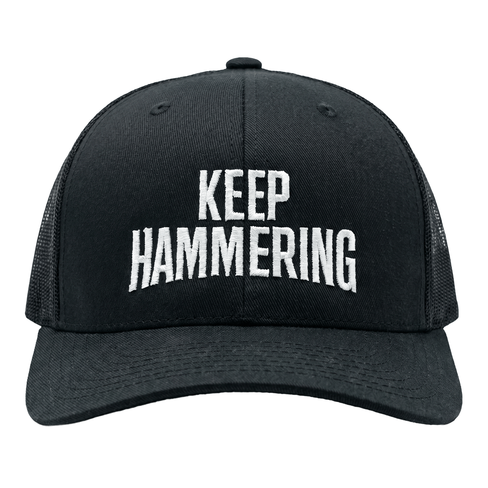 KEEP HAMMERING TRUCKER HAT