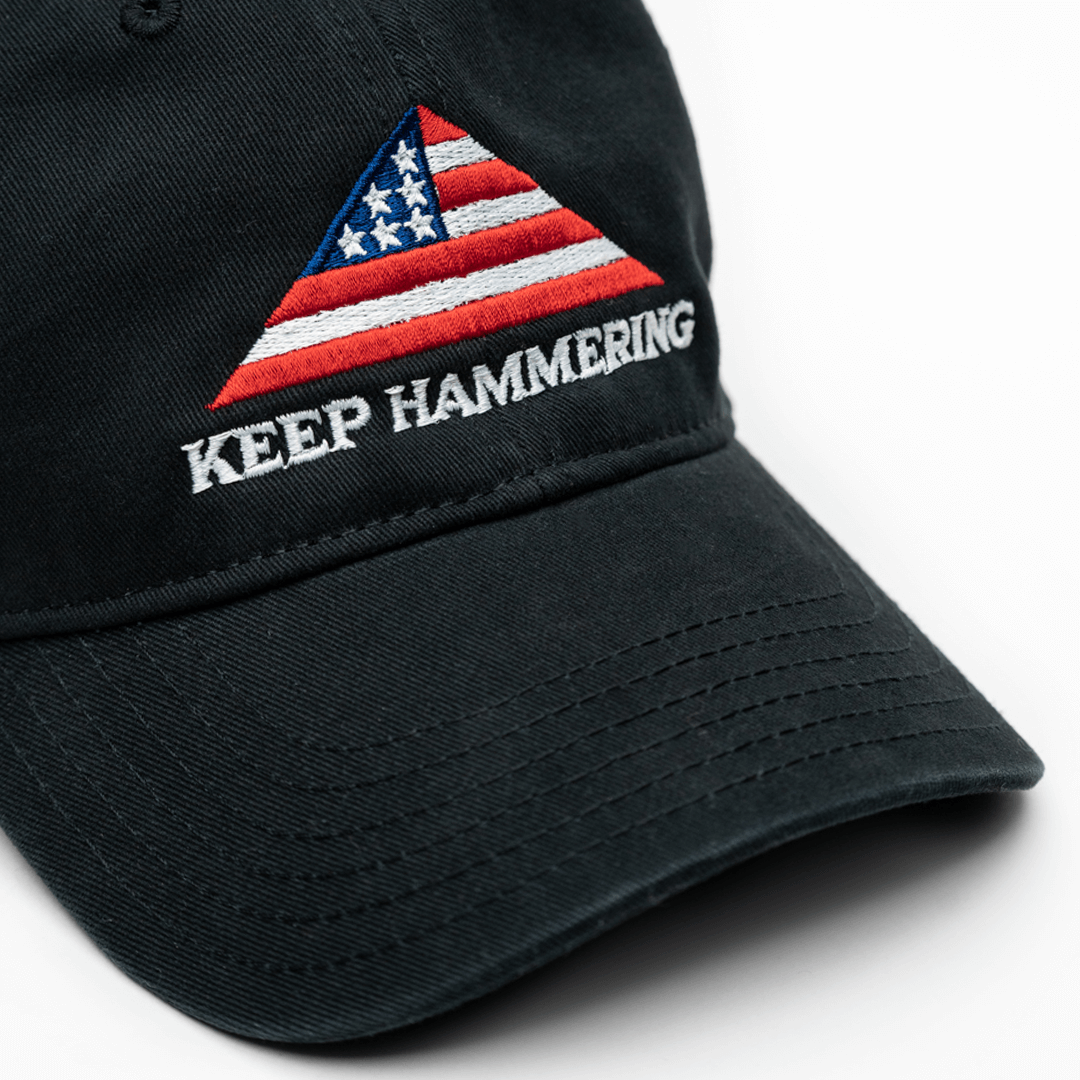 KEEP HAMMERING FLAG HAT