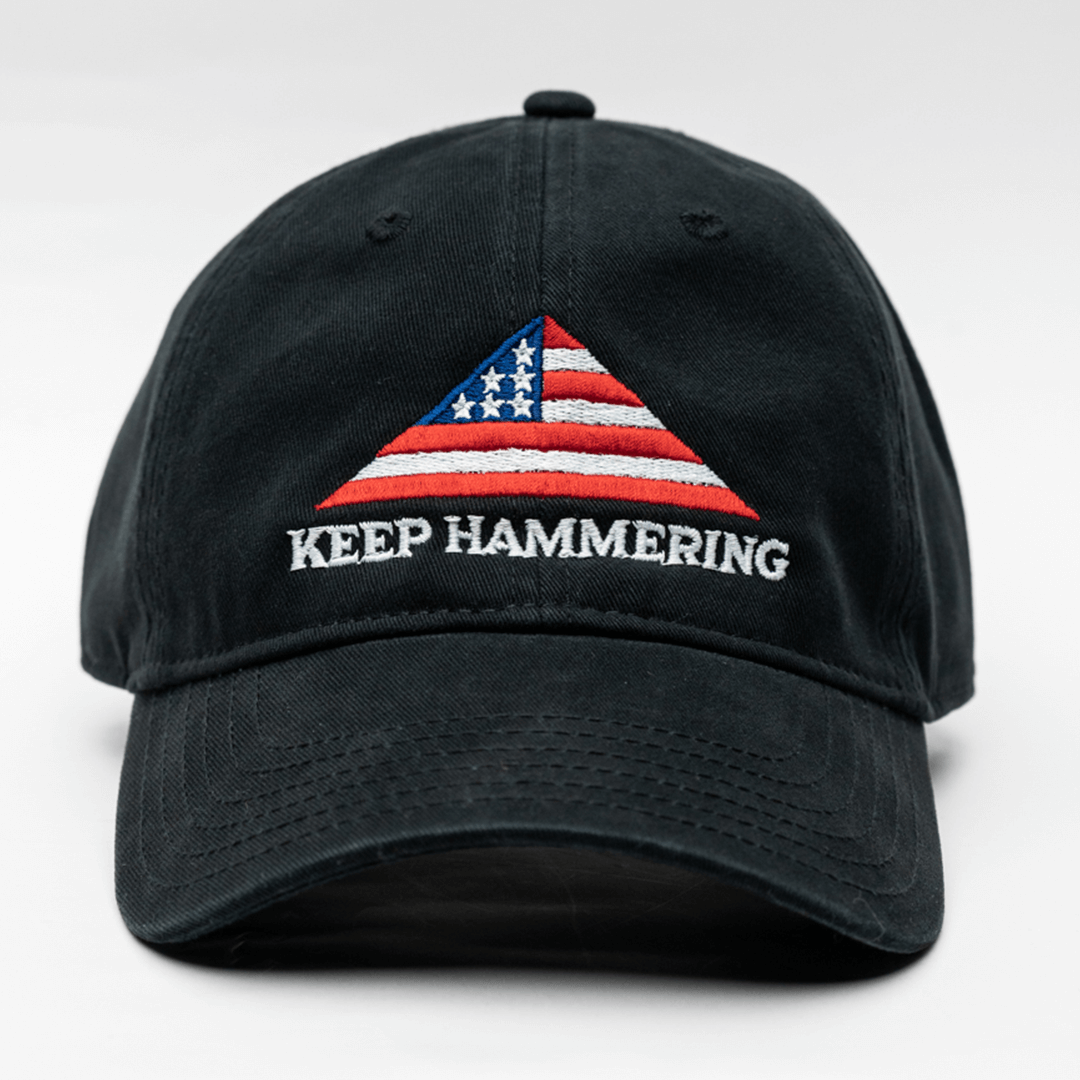 KEEP HAMMERING FLAG HAT
