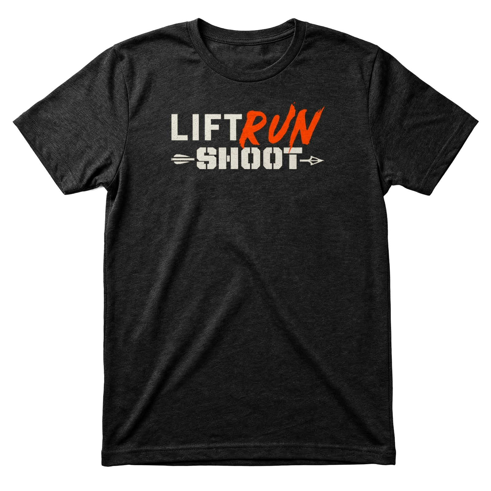 LIFT RUN SHOOT 2.0 T-SHIRT | Lightweight Tri-Blend Performance Tee