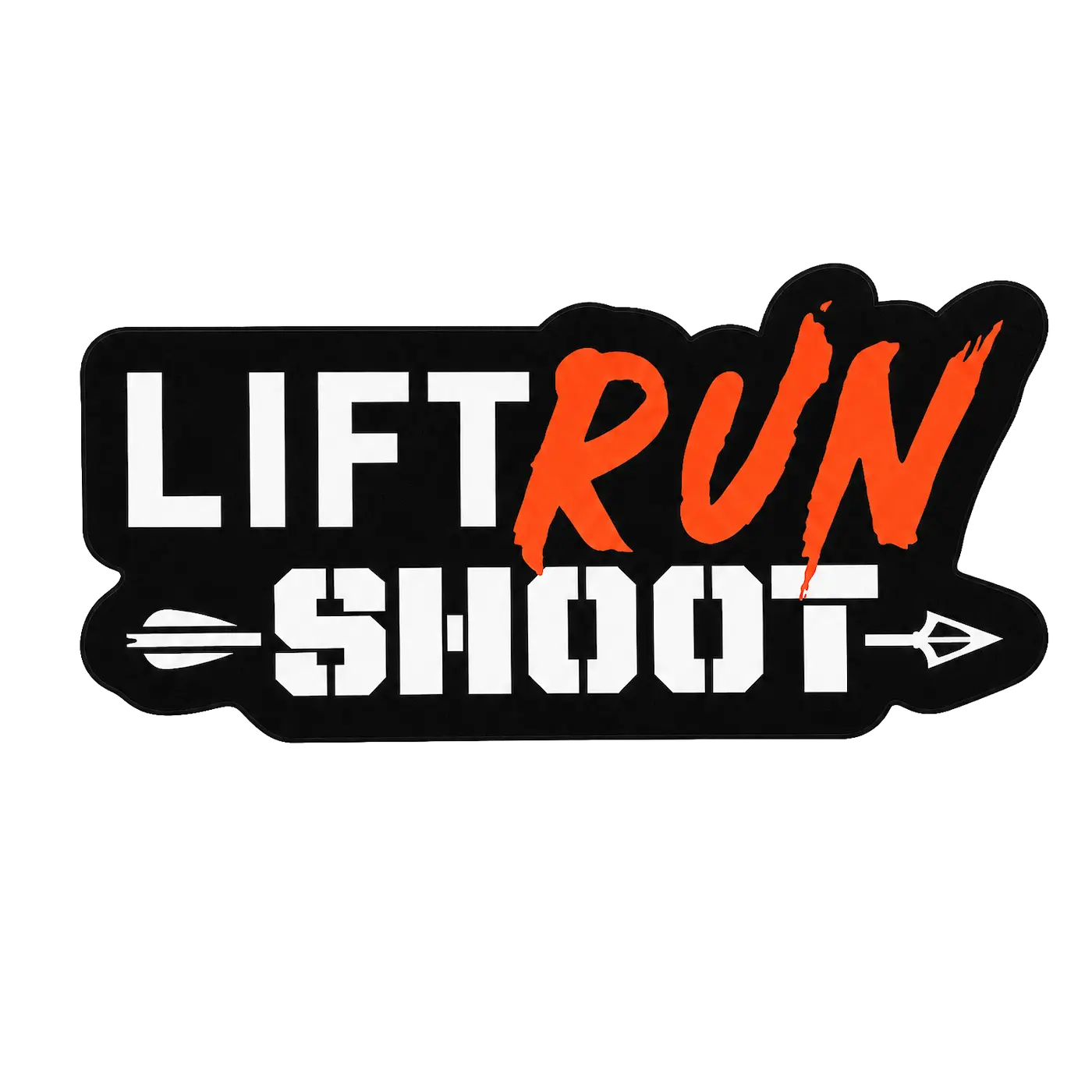 LIFT RUN SHOOT 2.0 STICKER
