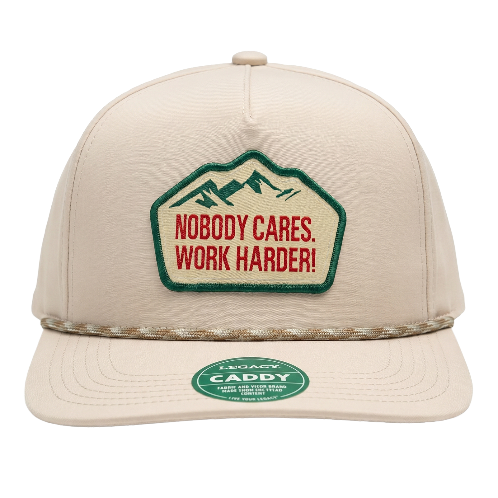 NOBODY CARES MOUNTAIN PEAK HAT
