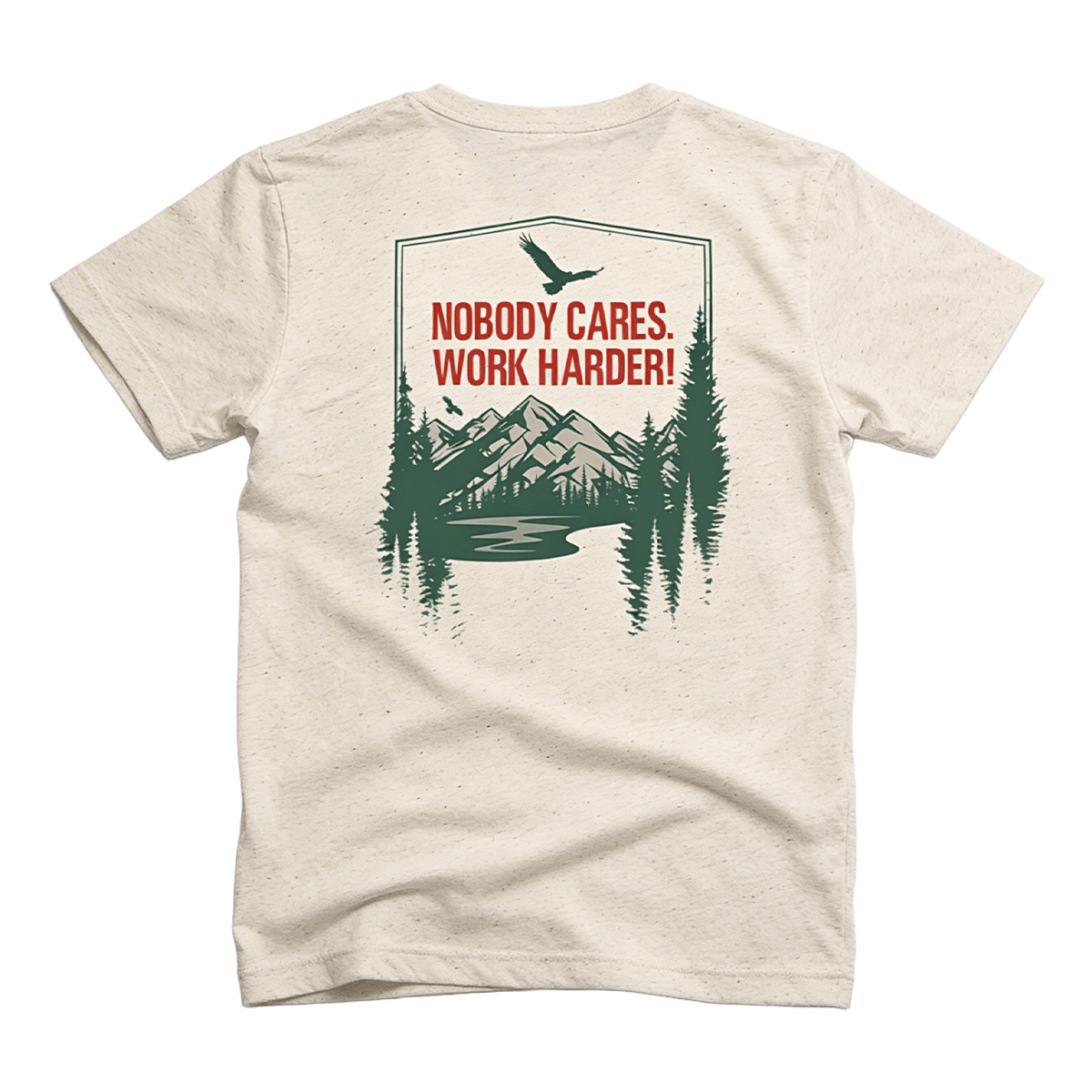 NOBODY CARES MOUNTAIN PEAK T-SHIRT