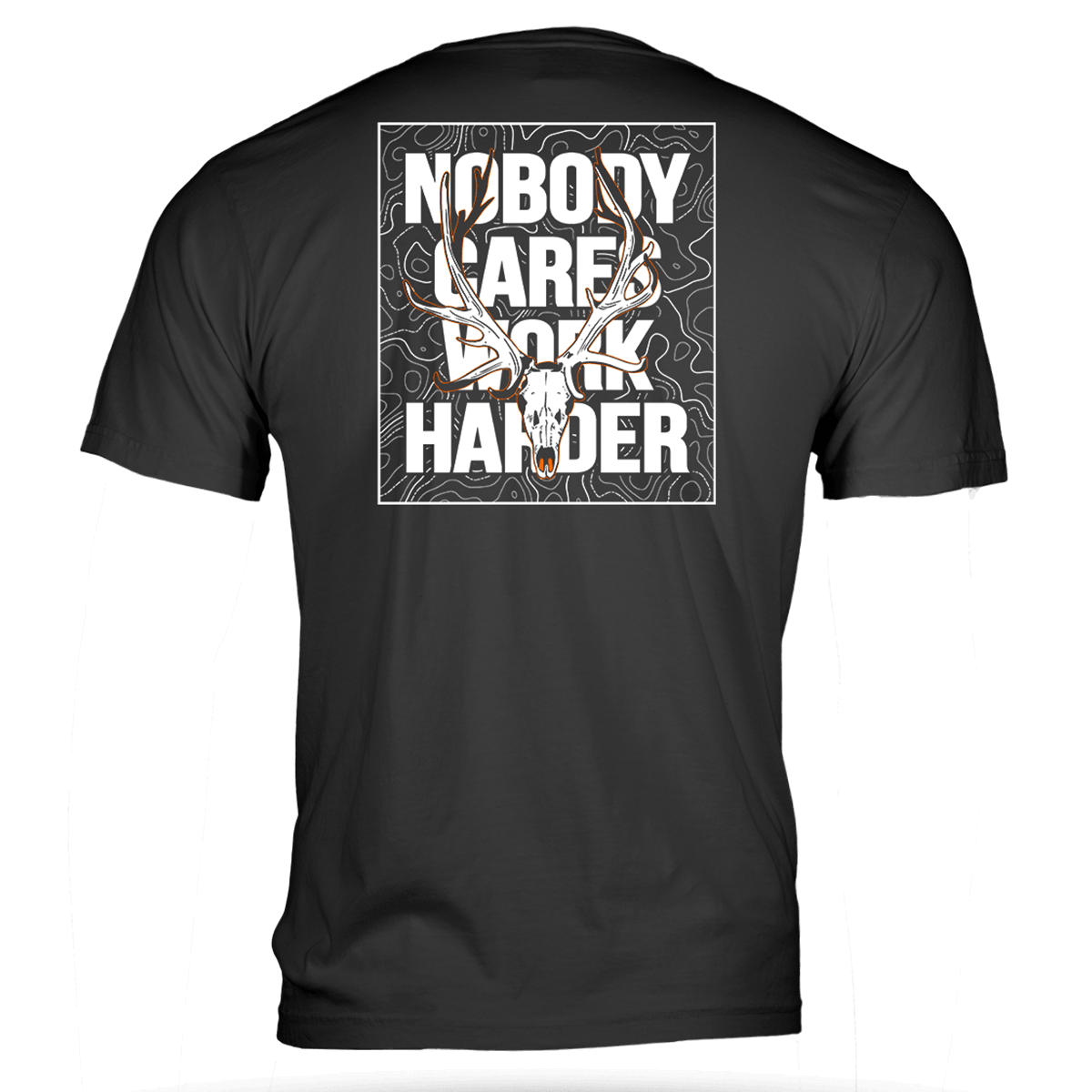 NOBODY CARES BULL TOPO T-SHIRT