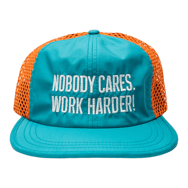 Men's Running Performance Hat | Nobody Cares. Work Harder! | Cam Hanes