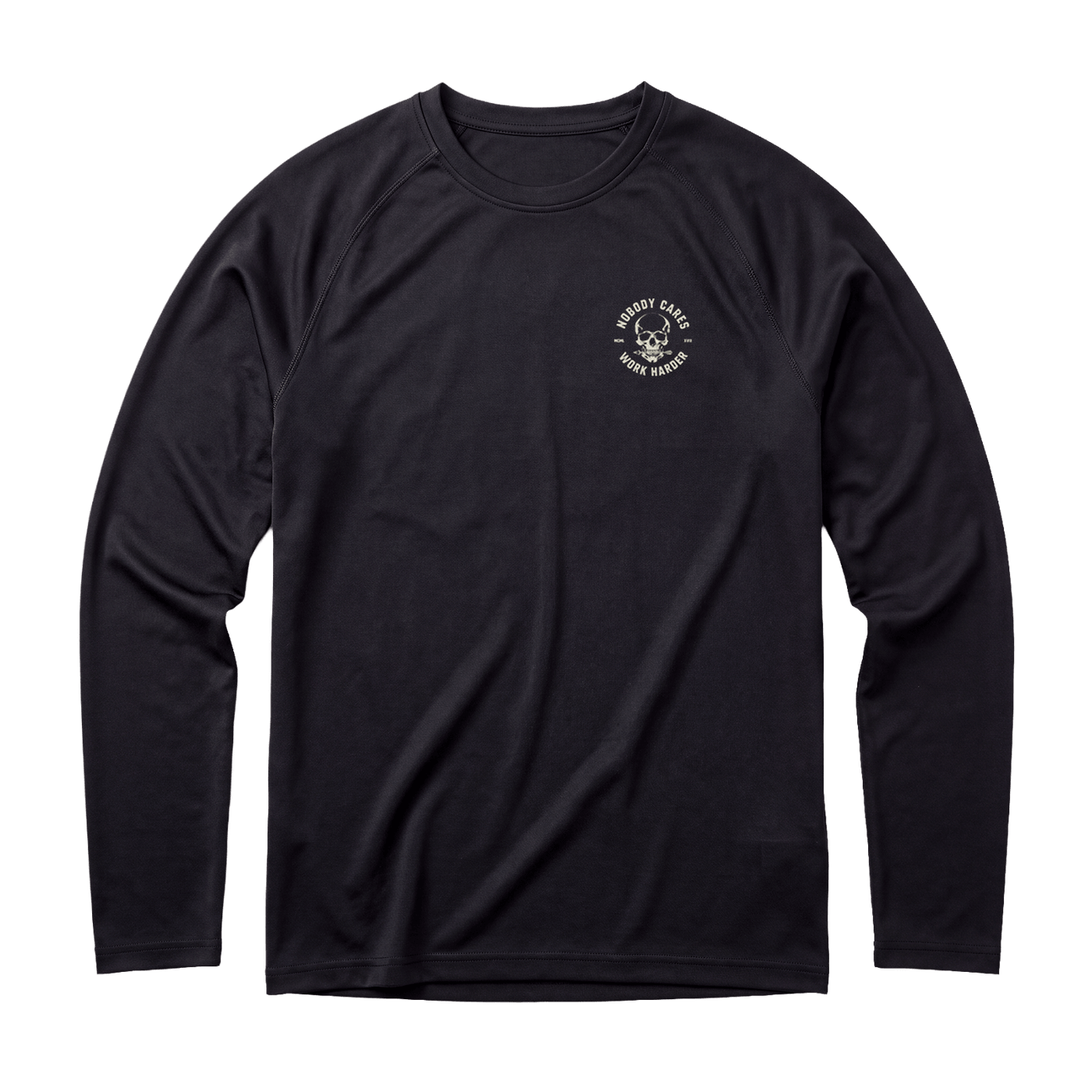 NOBODY CARES SKULL PERFORMANCE LONG SLEEVE