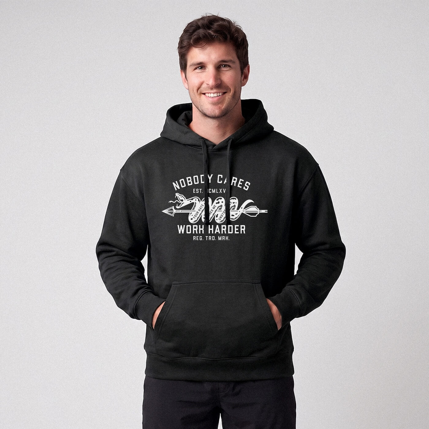 NOBODY CARES UNSTOPPABLE HOODIE