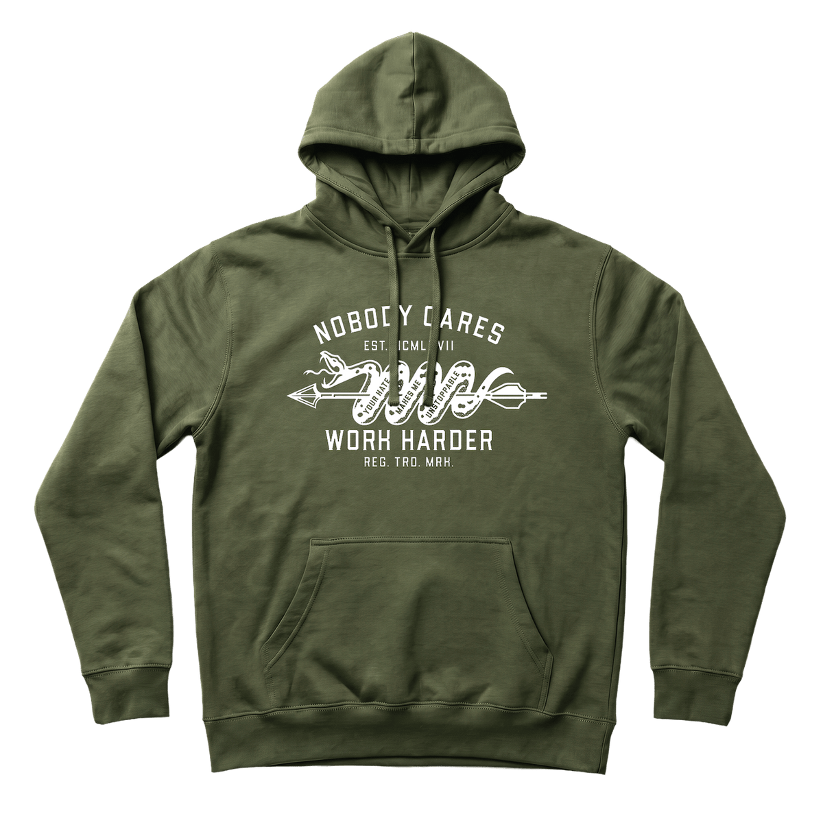 NOBODY CARES UNSTOPPABLE HOODIE