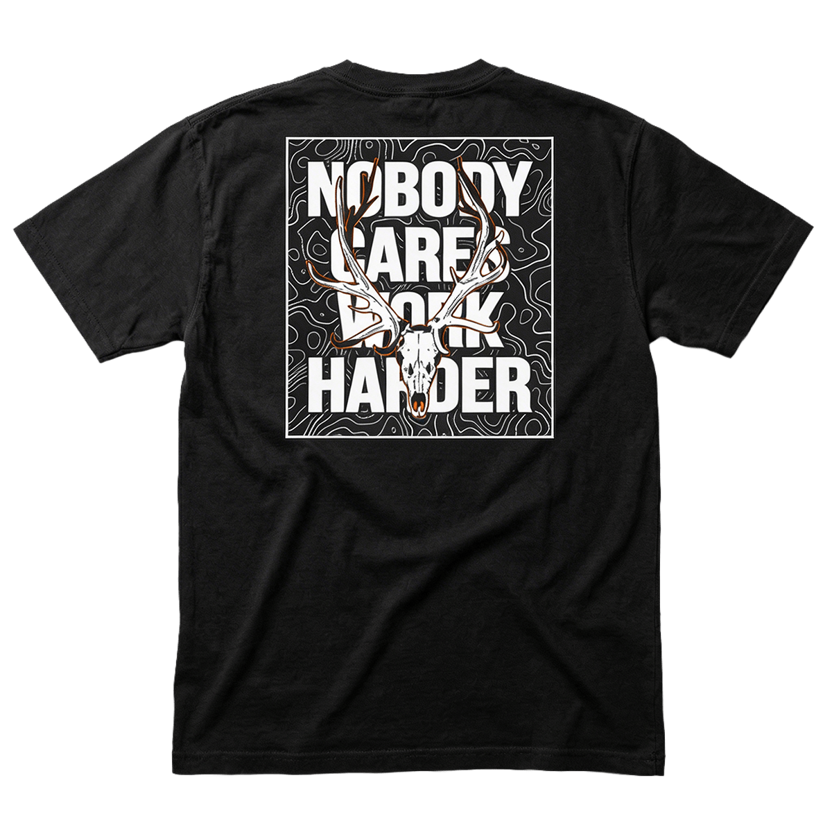 NOBODY CARES BULL TOPO T-SHIRT