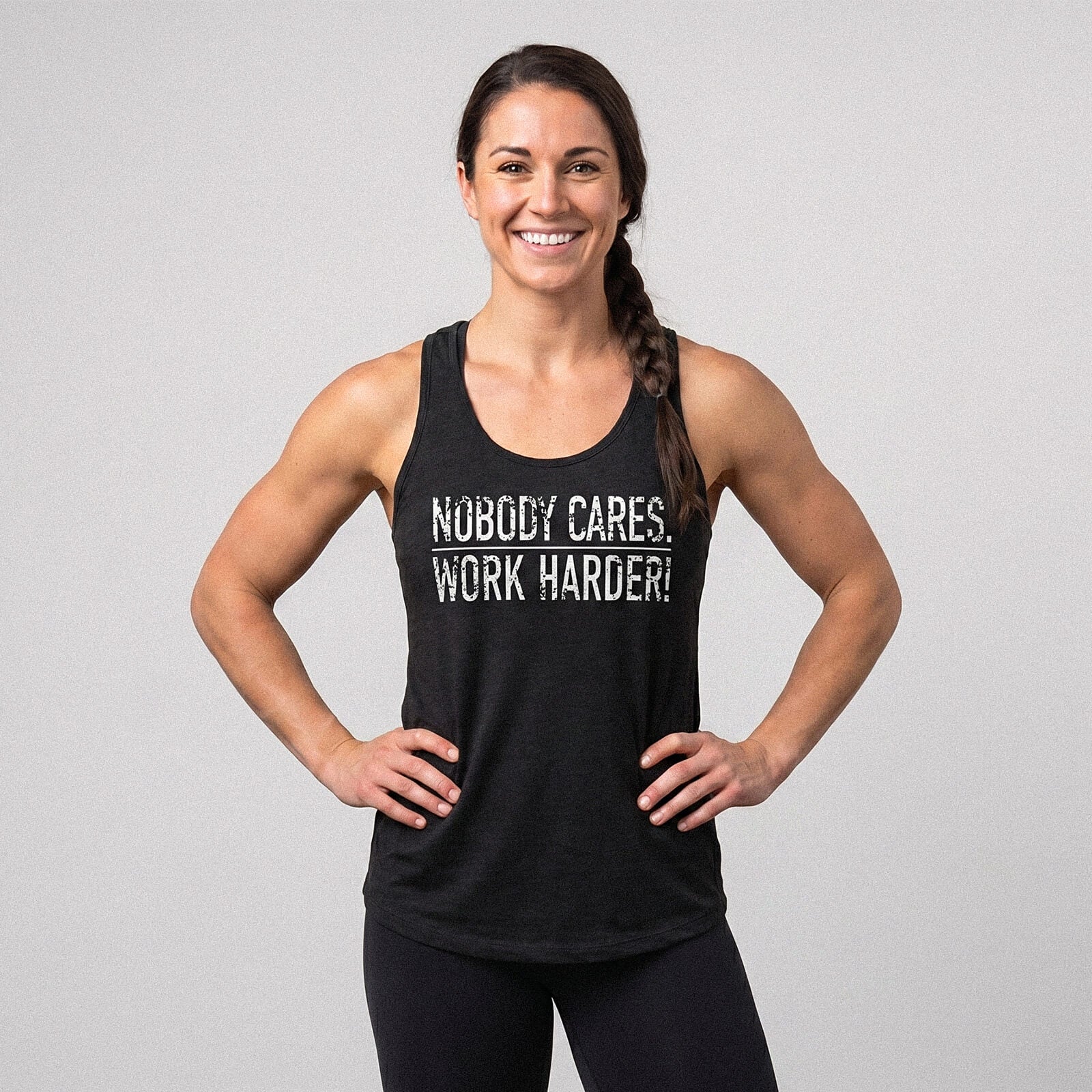NOBODY CARES OG RACERBACK TANK