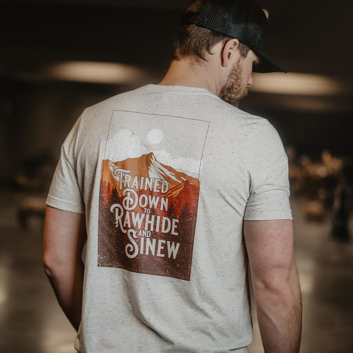 RAWHIDE AND SINEW T-SHIRT