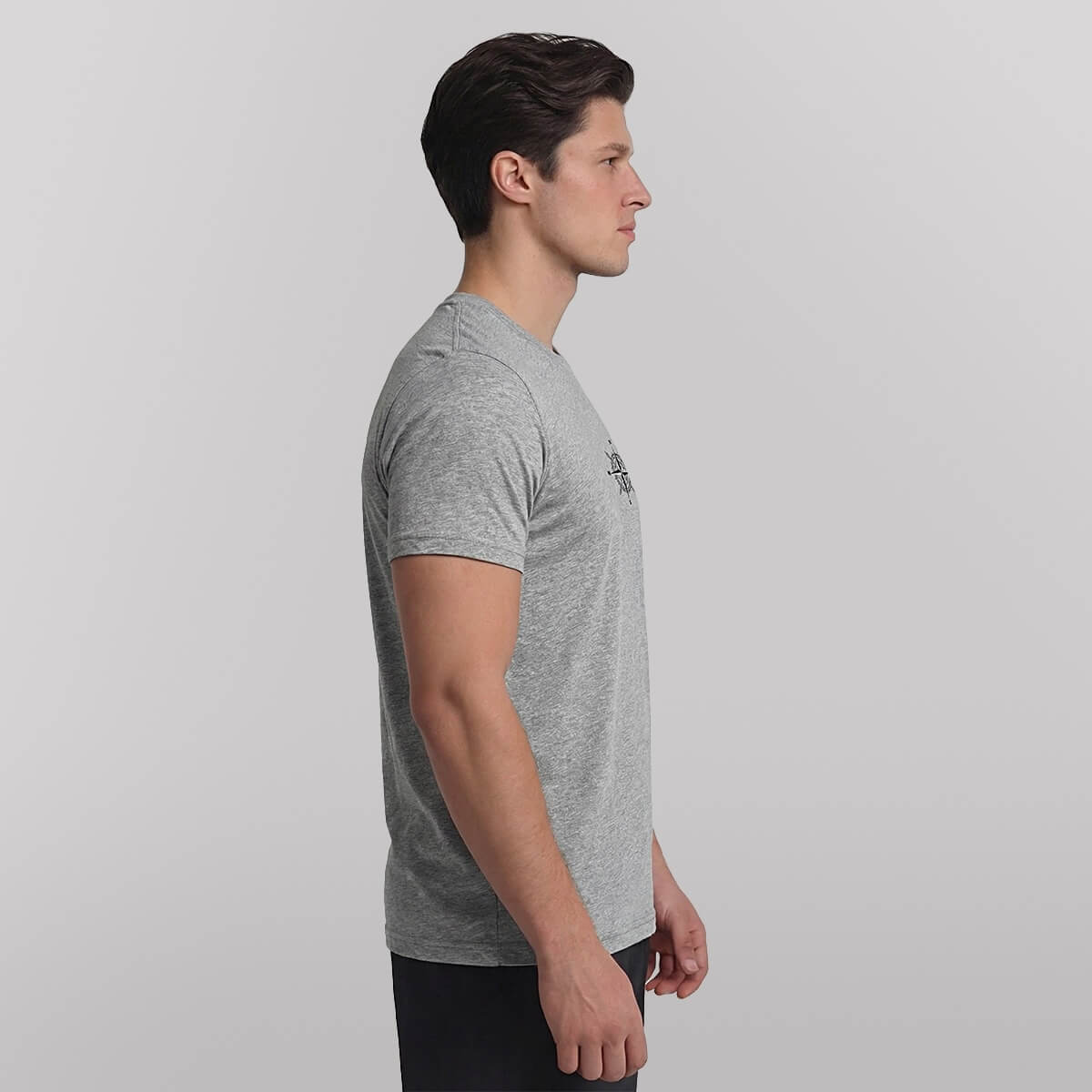 Nobody Cares Wapiti Orbit T-Shirt | Lightweight Tri-Blend Tee