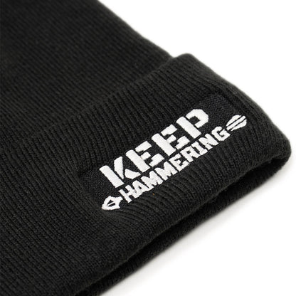 KEEP HAMMERING BEANIE