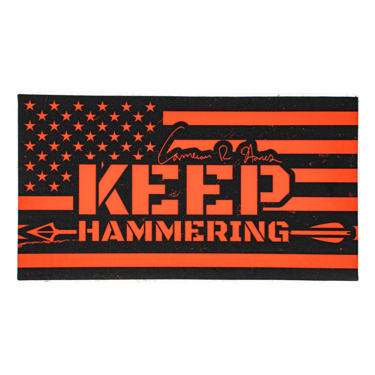 KEEP HAMMERING DECAL