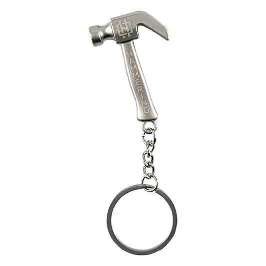 KEEP HAMMERING KEYCHAIN