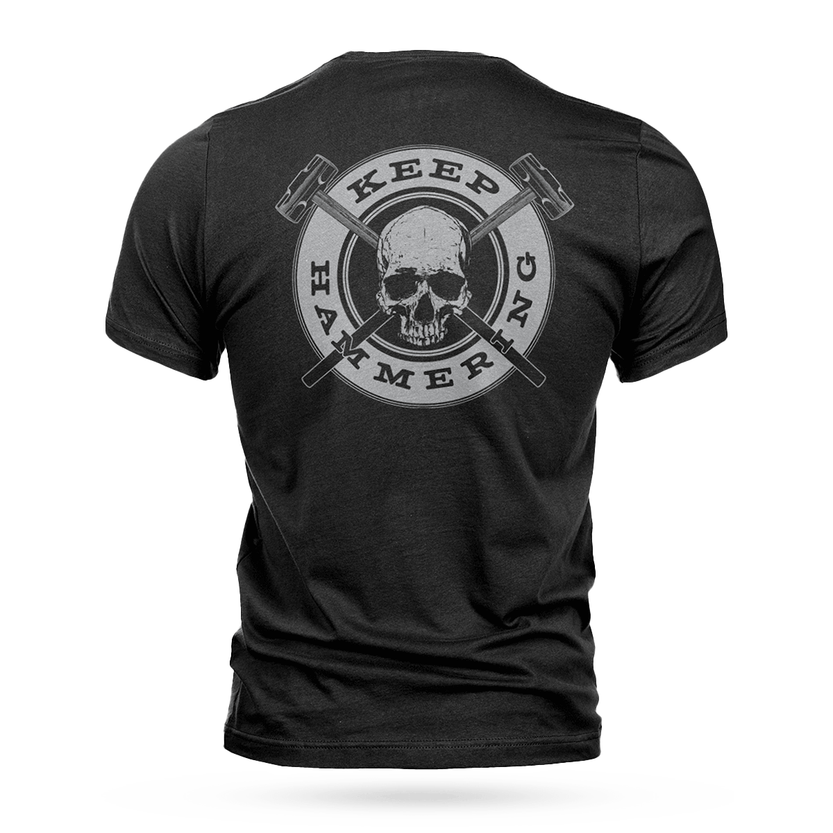 KEEP HAMMERING SKULL T-SHIRT