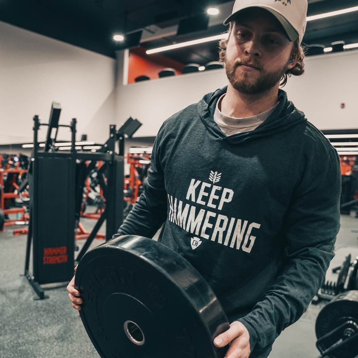 KEEP HAMMERING ATHLETIC LONG SLEEVE