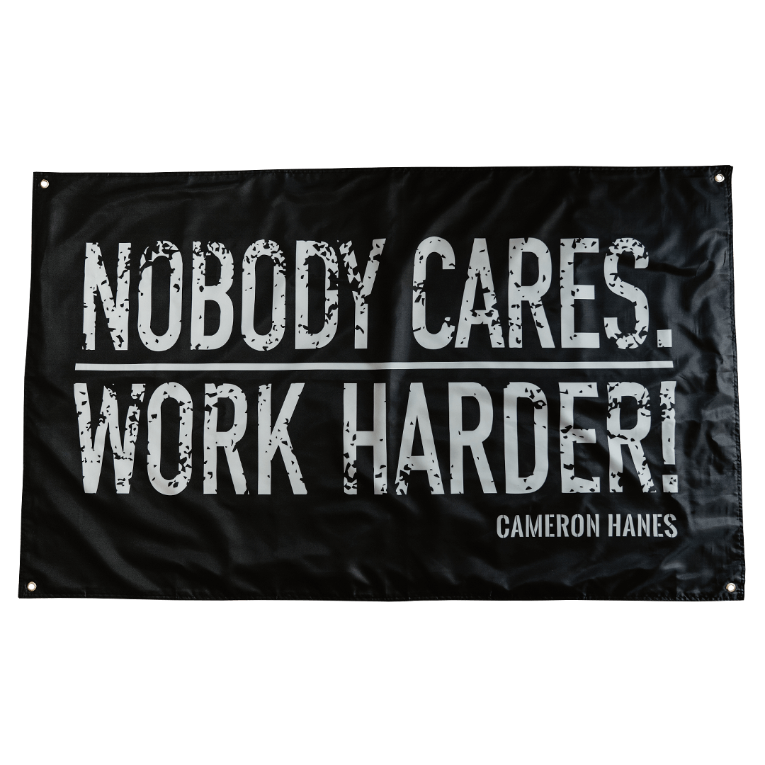 NOBODY CARES OG FLAG